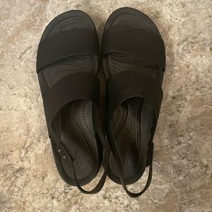 Crocs wedge sandals
